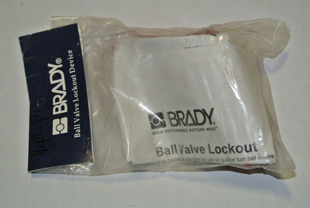 Brady 65666 Small Ball Valve Lockout 9/32in. Nylon