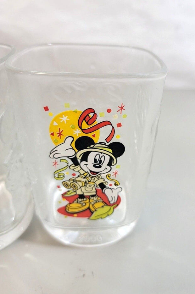 McDonalds Walt Disney World 100 Years of Magic Cups Glasses Collector Set of 3