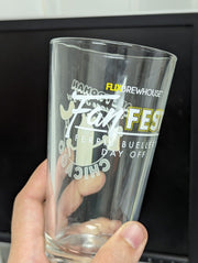 FERRIS BUELLER Movie Beer Glass Film Fest Novelty Glass Abe Froman Sausage King