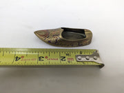 Vintage Miniatures Chinese Slippers Pewter Figurines