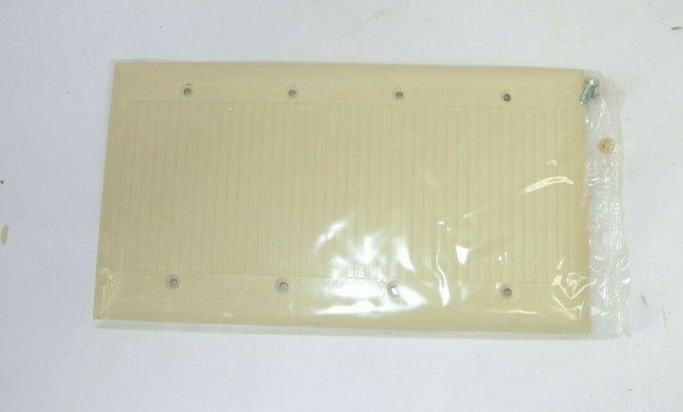 Lot of (8) Pass & Seymour SP43-W Plastic Wall Plate Smooth Standard Size 4 Gang