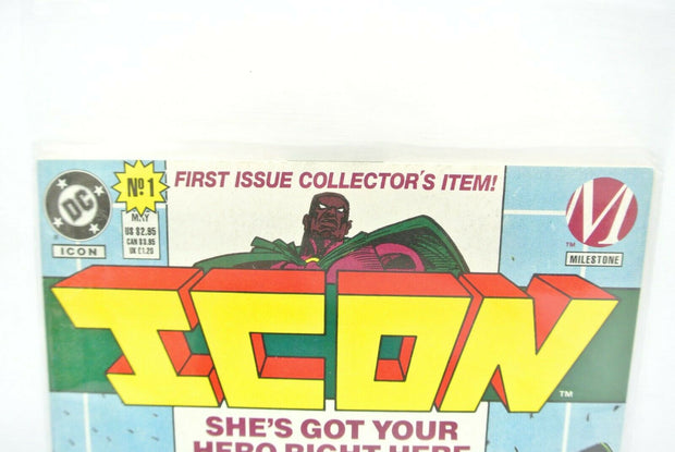 DC Comics ICON #1 First Issue Collector's Item 1993 VG