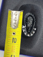 Swarovski Crystal, SCS 2022 Elegance of Africa Mask Pin Brooch, Art No 5619207