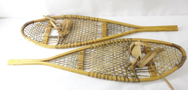 Traditional Vintage Snowshoes Safesport, CO Hand Made in Canada