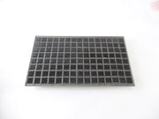 HUBERT Hot Food Bar Tile Charcoal Ceramic, APPROX 7" x 13"