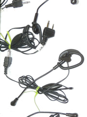 Lot of 8 Over the Ear Voice Recorder Two Way Radio Accessory Microphones