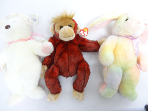 Set of 3 LARGE 13" Ty Beanie Babies w/ tags EXCELLENT CONDITION