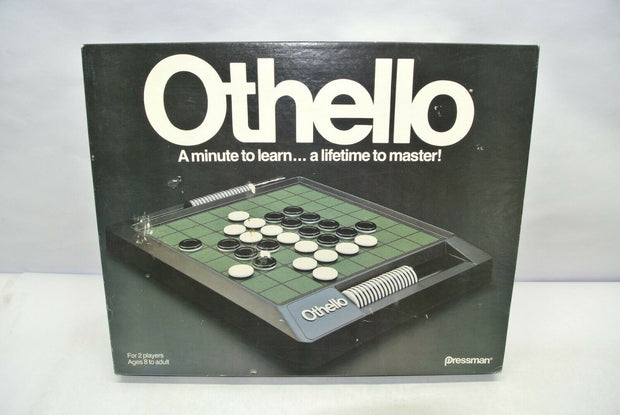 Complete 1990 Pressman Othello Strategy Board Game