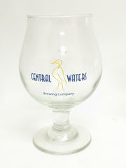 Central Waters Brewing Co. Amherst WI Belgian Tulip Beer Glass 8 oz - Set of 3