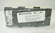 Herman Miller X1311.DT Cubical Panel Duplex Outlet Receptacle - Cream