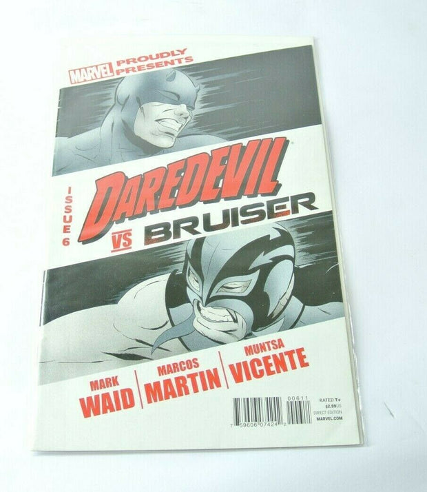 Daredevil vs Bruiser No. 6 2012 Marvel Comics - Excellent Condition!