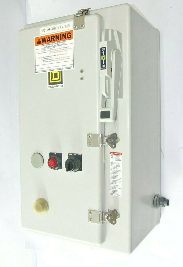 Square D Disconnect/ Breaker 50 A Type 4X Enclosure Series F