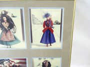 Vintage Barbie & Ken Photo Prints, Framed