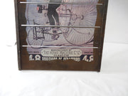Vintage Retro How Bicycles Tricycles Large Wood Print Advertisement