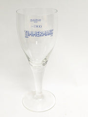 Timmermans Tall Beer Glass, 9", Belgian Belgium Lambic Beer Chalice