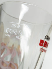 Seef Bier Beer Glass, 25 cl Pint Glass, Belgian Antwerpse Compagnie - Case of 12