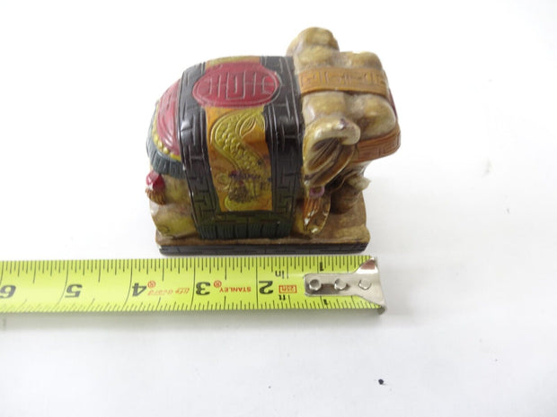 Vintage Chinese Elephant Small Sculpture Figurine