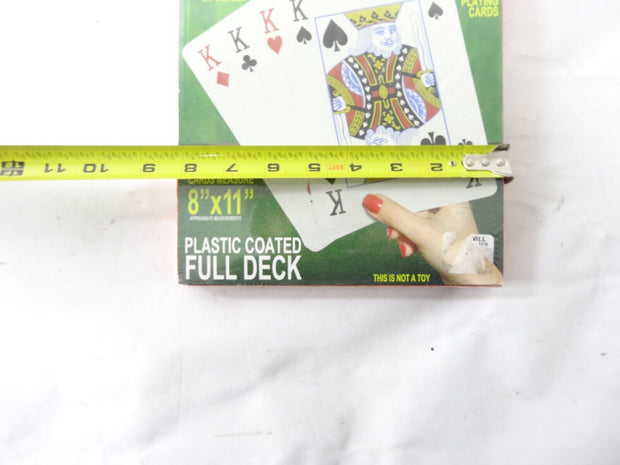 Kole Novelty Jumbo Playing Cards New Sealed