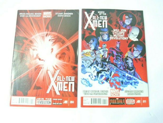 Marvel Comics All-New X Men Issues 004 & 011 - Excellent Condition!