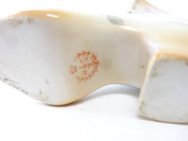 R&S Ceramic Shoe Floral Boot