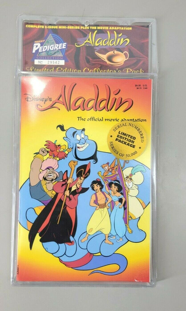 The Return of Aladdin #1 Jafar's Revenge, Comic Book, Rare, Limited Ed Package