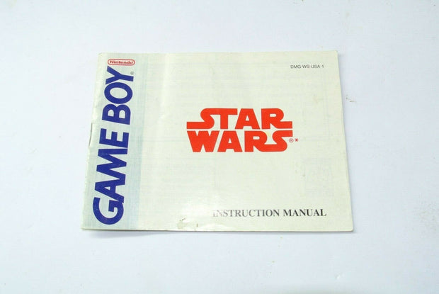 Nintendo Game Boy Star Wars Instruction Manual Only Booklet Guide 1996