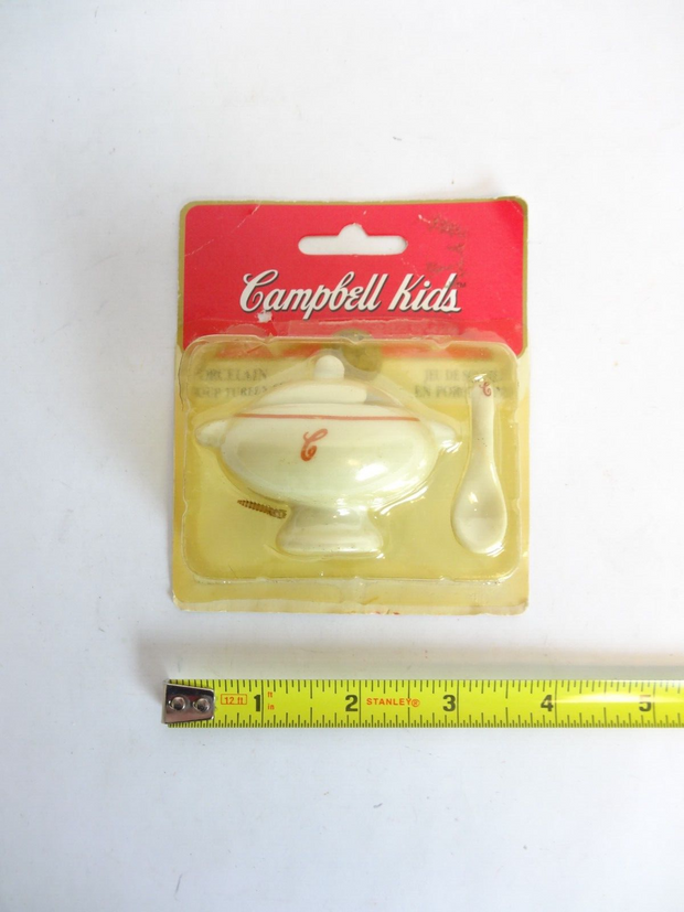 Vintage 1995 Campbell Kids Porcelain Soup Tureen Set