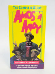 Amos 'N Andy Anatomy of a Controversy VHS 1987