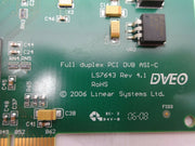 DVEO Full Duplex PCI DVB ASI-C LS7643