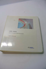 Applied Biosystems ABI 3900 High Throughput DNA Synthesizer User Manual
