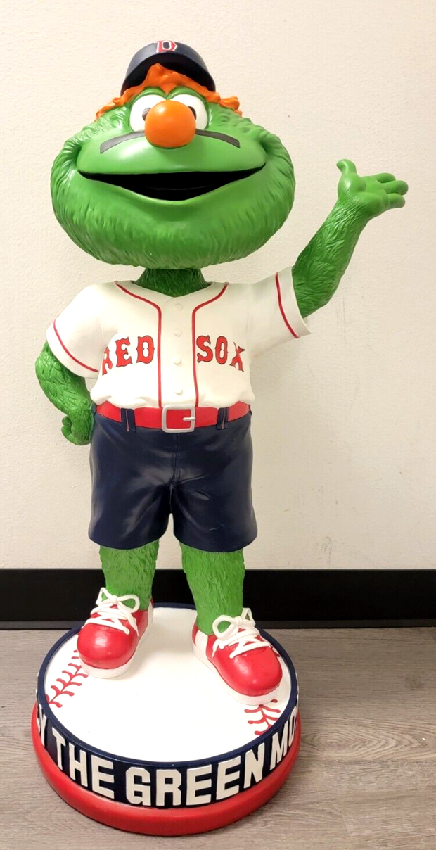 RARE Giant Wally The Green Monster Boston Red Sox 3 Ft Mascot Bobblehead LtdEd