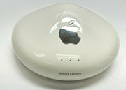Apple AirPort Extreme Round Base Station- A A1034 w/ Power + 2 Ethernet Cords