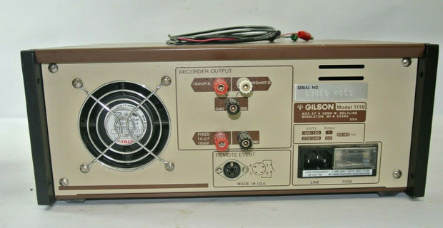 Gilson 111B UV Detector w/ power supply