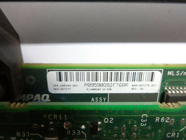 HP Compaq ProLiant 1600 Smart Array 2DH SCSI RAID Controller 295243-001