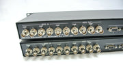 Lot of (2) Crestron C2N-MMS Professional Multi Media Switch