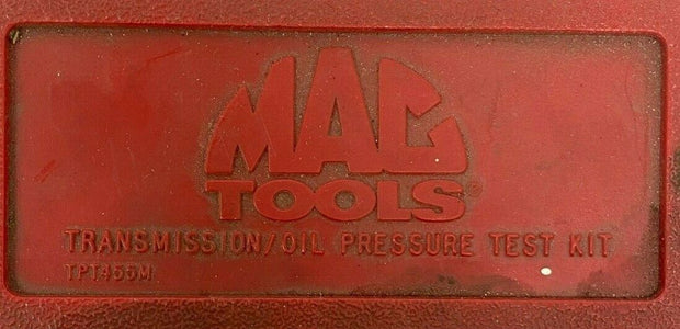 MAC Tools TPT455M Transmission / Oil Pressure Test Kit- Includes Case and Adapto