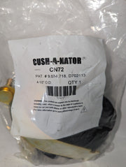 Cush-A-Nator CN72 Cushioned Clamp, 4-1/2" OD, Std TPE Cushion/Steel Clamp