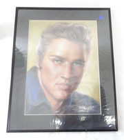 Framed Elvis Print by Haiyan