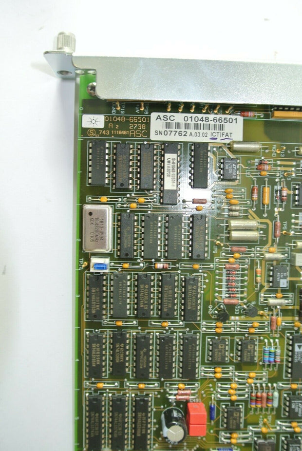 HP Agilent 01048-66501 Laboratory HPLC ASC Card Plug-In Board Module
