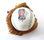 Ken Griffey Jr Fotoball Baseball w/ Mini Glove 1997