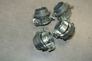 Cable Gland, 2-Screws, Cable Connector, 3/4" Cable Opening - Lot of 4
