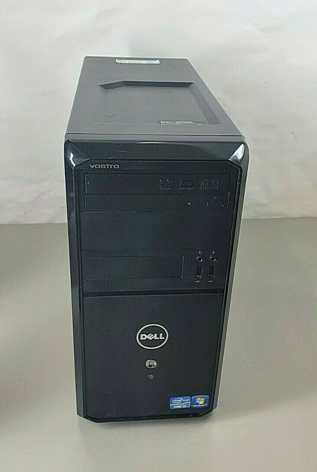 Dell Vostro 260 MT Desktop Computer i3-2120 4GB 250GB W10p Cleaned & Tested