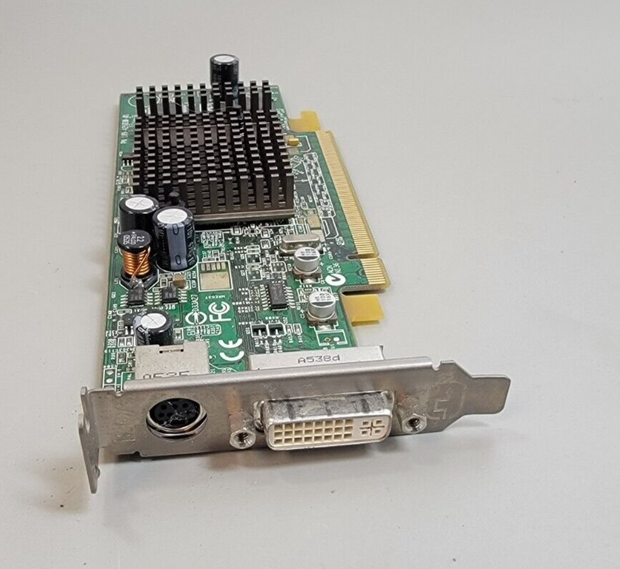 X600 ATI RADEON PCIE DVI, Svideo VIDEO CARD 128MB 0H9142 102A2604400 Low Profile