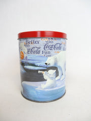 Coca Cola Coke Polar Bear Jigsaw Puzzle 700 Piece 1998 in Tin