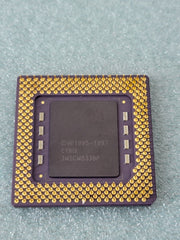Gold Vintage Cyrix MII M II 300GP 75 MHZ Bus 3X 2.9V CPU, Rare, Gold Recovery