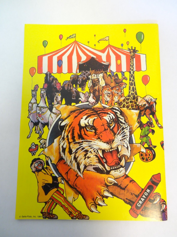 Vintage Ringling Bros Barnum & Bailey Circus Media Magazine and Coloring Book