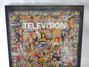 Classic Television Large Puzzle Framed Artwork