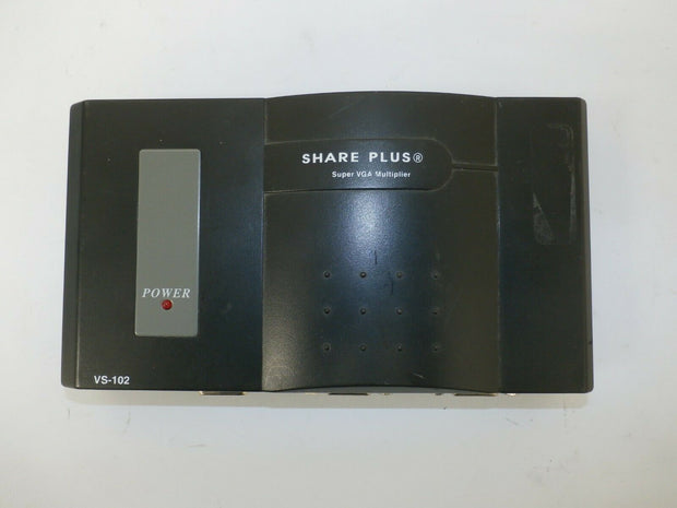 Share Plus VS-102 Super VGA 2-Way Splitter Multiplier