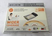 Belkin F5D8010 Wireless Pre-N 802.11x Pre-N Notebook PC Card Adapter
