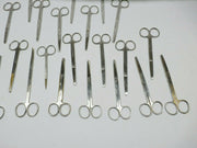 Lot of (22) Pakistan Surgical Forceps / Needle Holders, Medical Vet Lab Prop